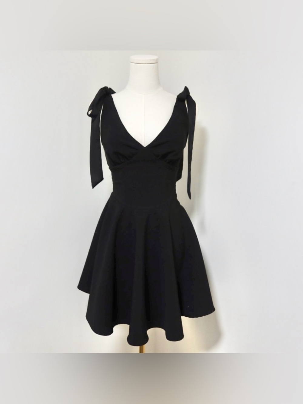 Dynamite Mini Dress with Satin Bows